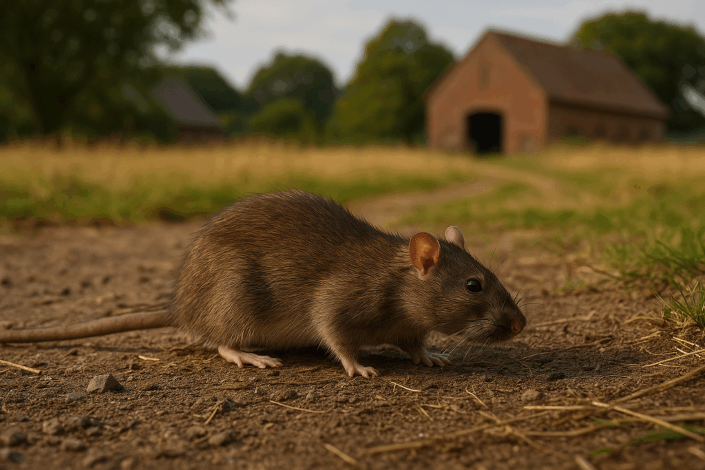 Bruine rat gevaarlijk