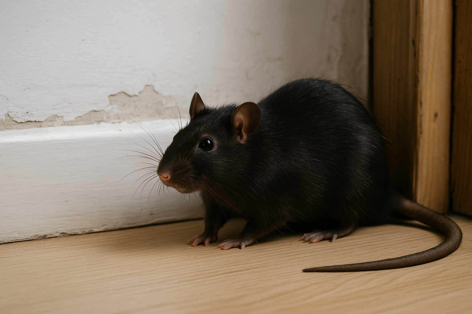 De zwarte rat: hoe herken je deze slimme plaaggeest?