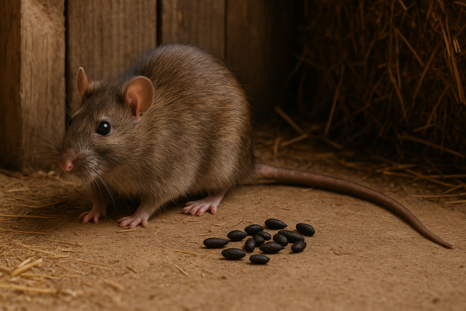 Uitwerpselen rat herkennen: hoe weet je of je te maken hebt met ratten